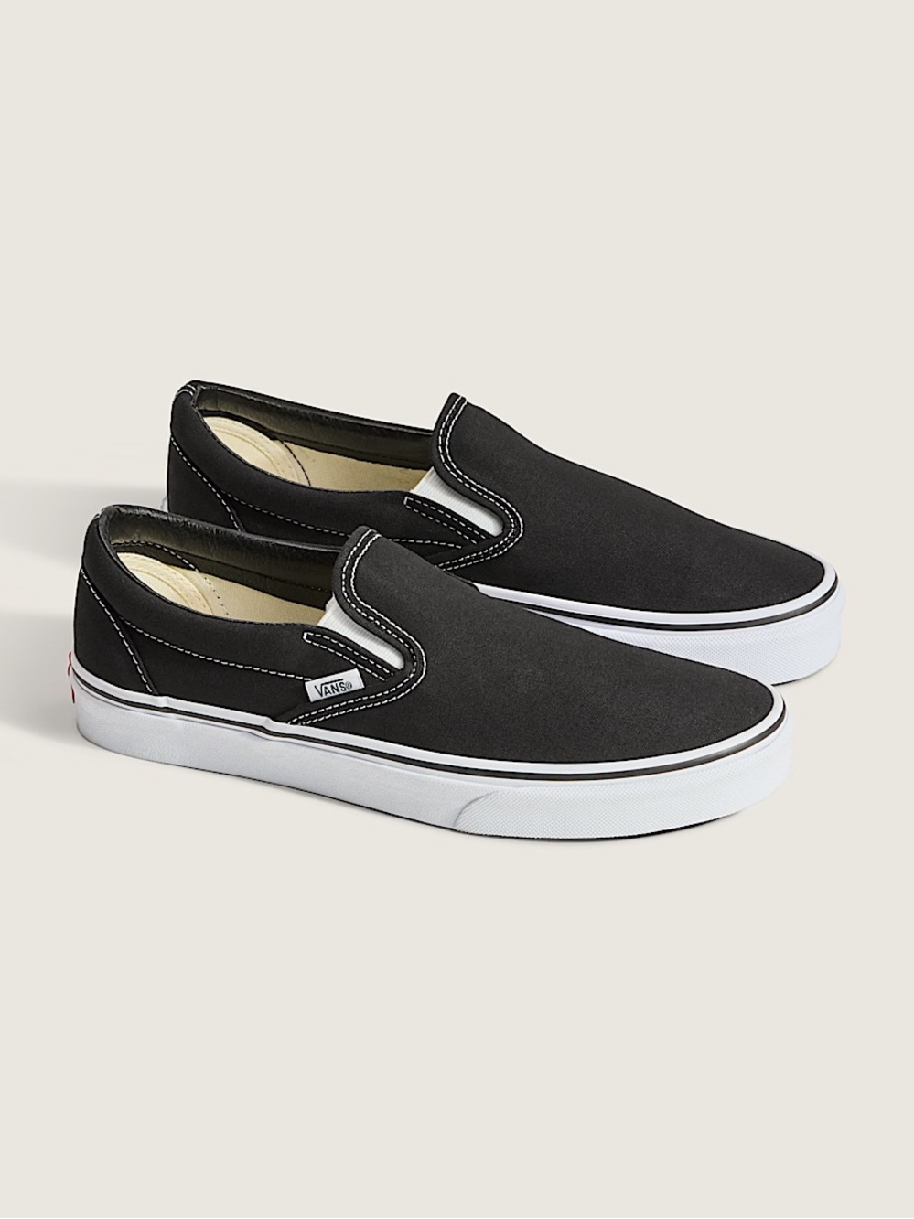 Vans Classic Slip-On Shoe - Black/White